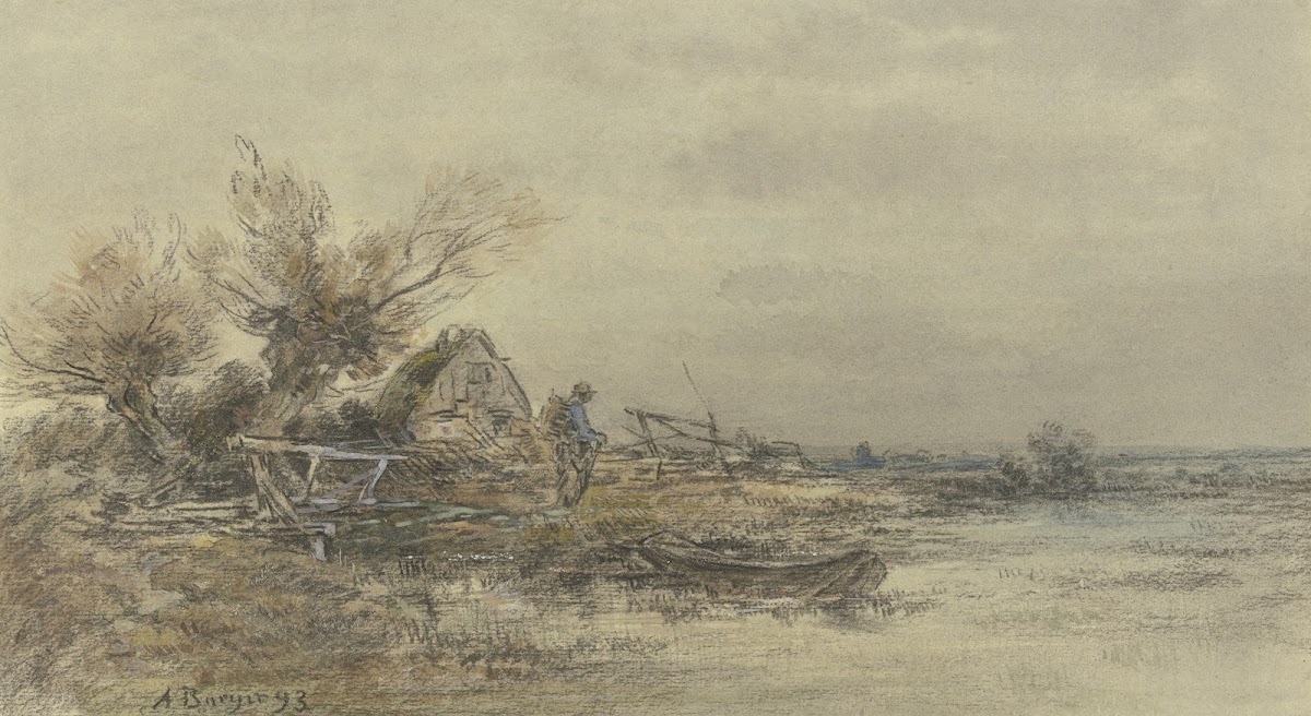 Fishermans house by the water 1893