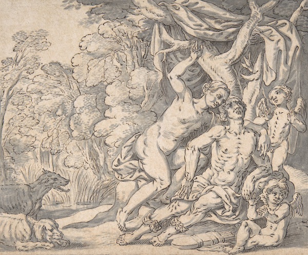 The Death of Adonis ca 1625