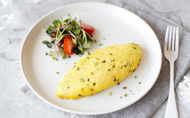 Trứng Omelet Phô Mai