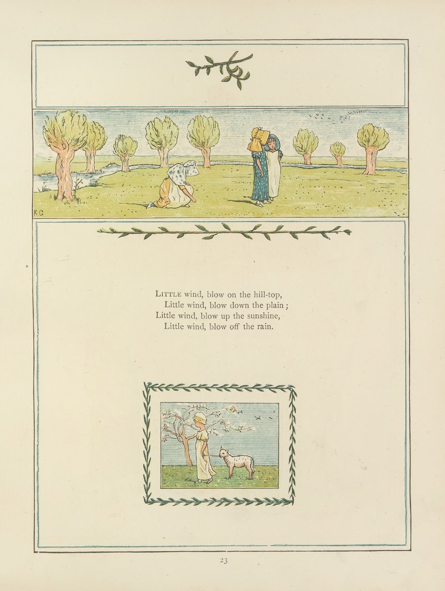Under the window  pictures  rhymes for children Pl24 1878