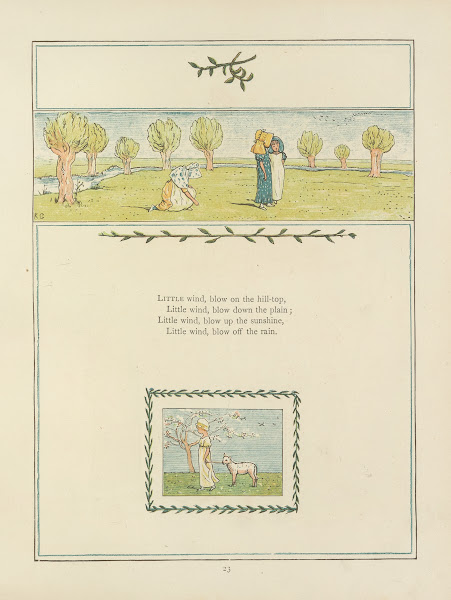 Under the window  pictures  rhymes for children Pl24 1878