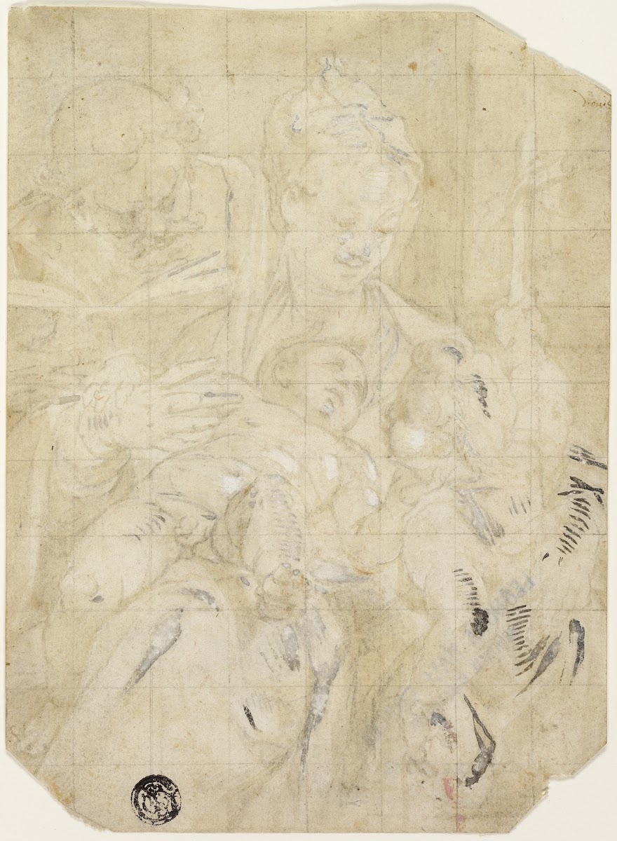 Holy Family with the Infant Saint John the Baptist 1580 85