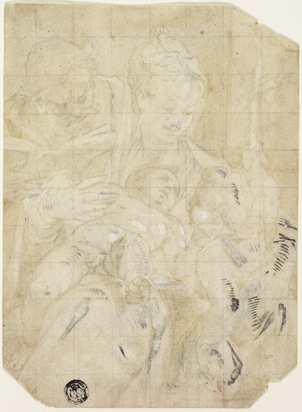 Holy Family with the Infant Saint John the Baptist 1580 85