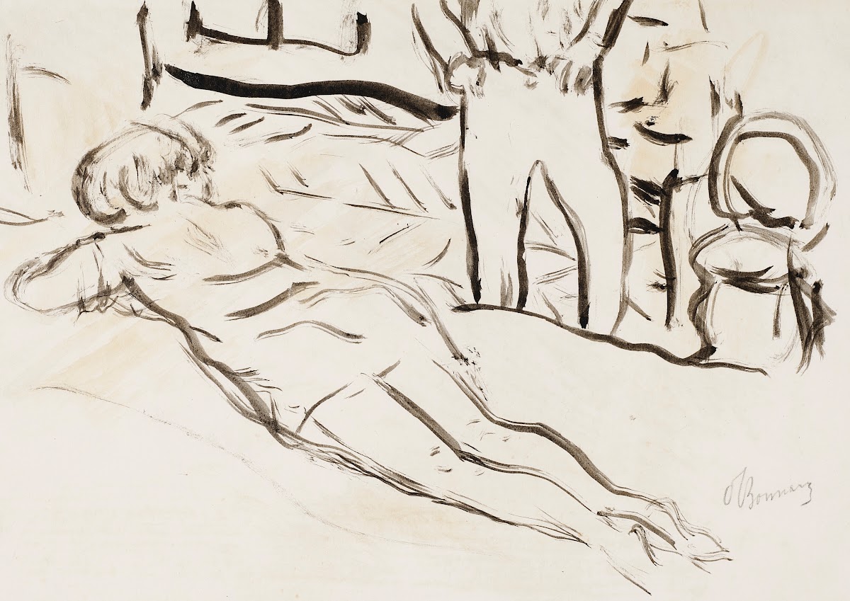 Femme allongée 1922