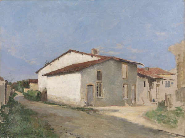 Street in Damvillers 1882