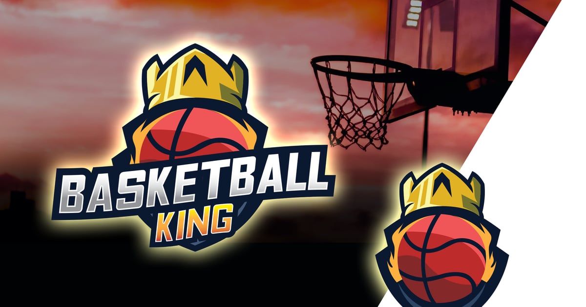 Basketball King – Logo Template Free Download – Envato Elements
