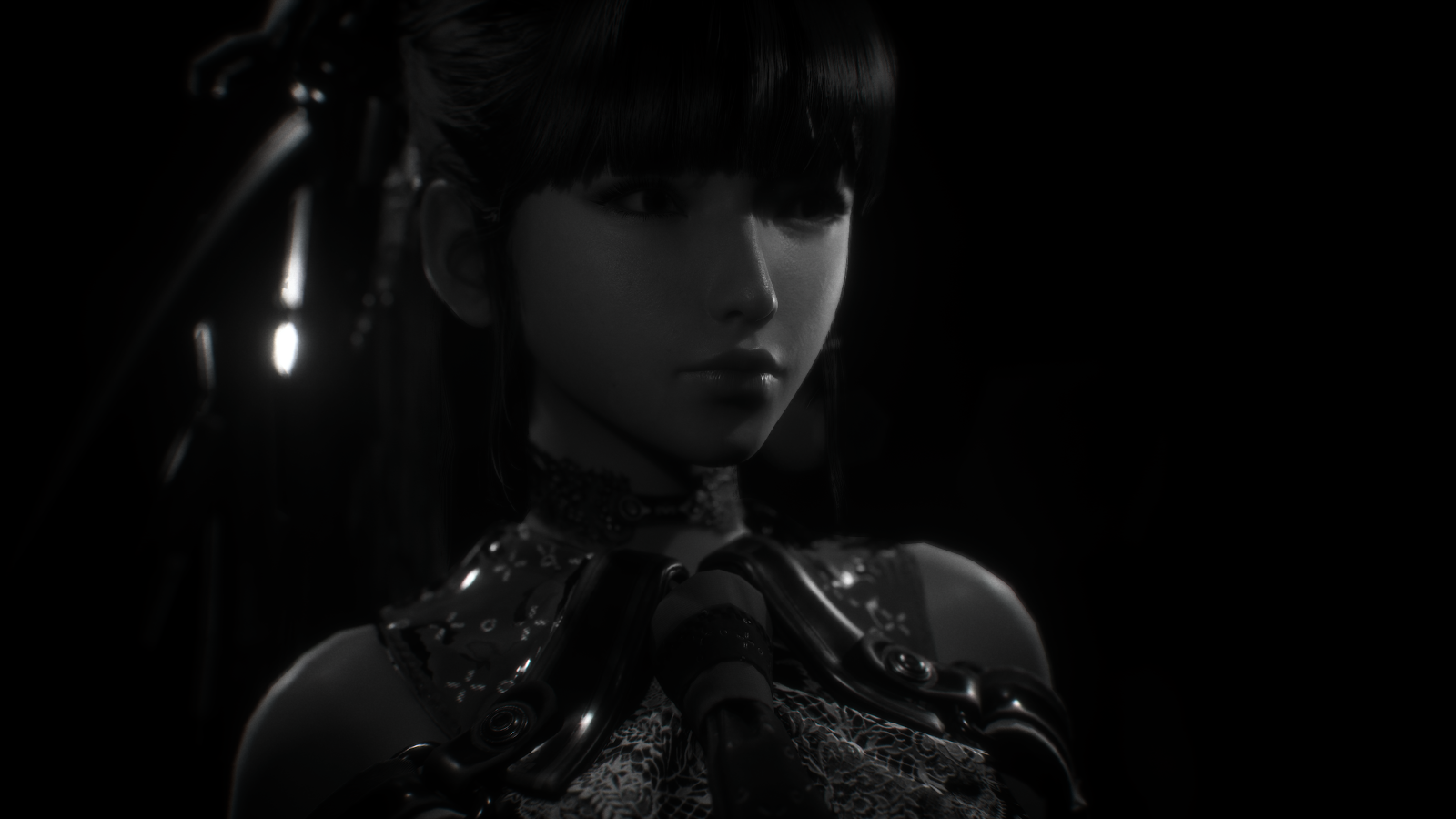 Eve From Stellar Blade - Digital Art Portrait 4K Wallpaper (3840x2160)