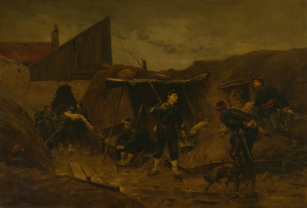 Dans la Tranchée c 1875