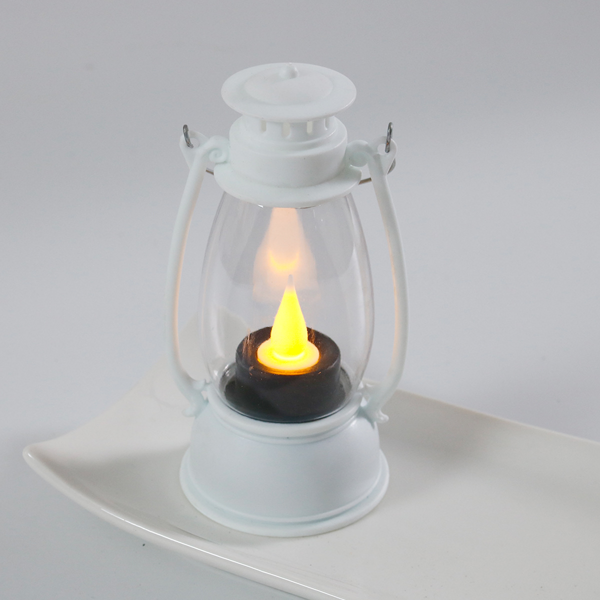 Mini LED Lantern in Vintage Style