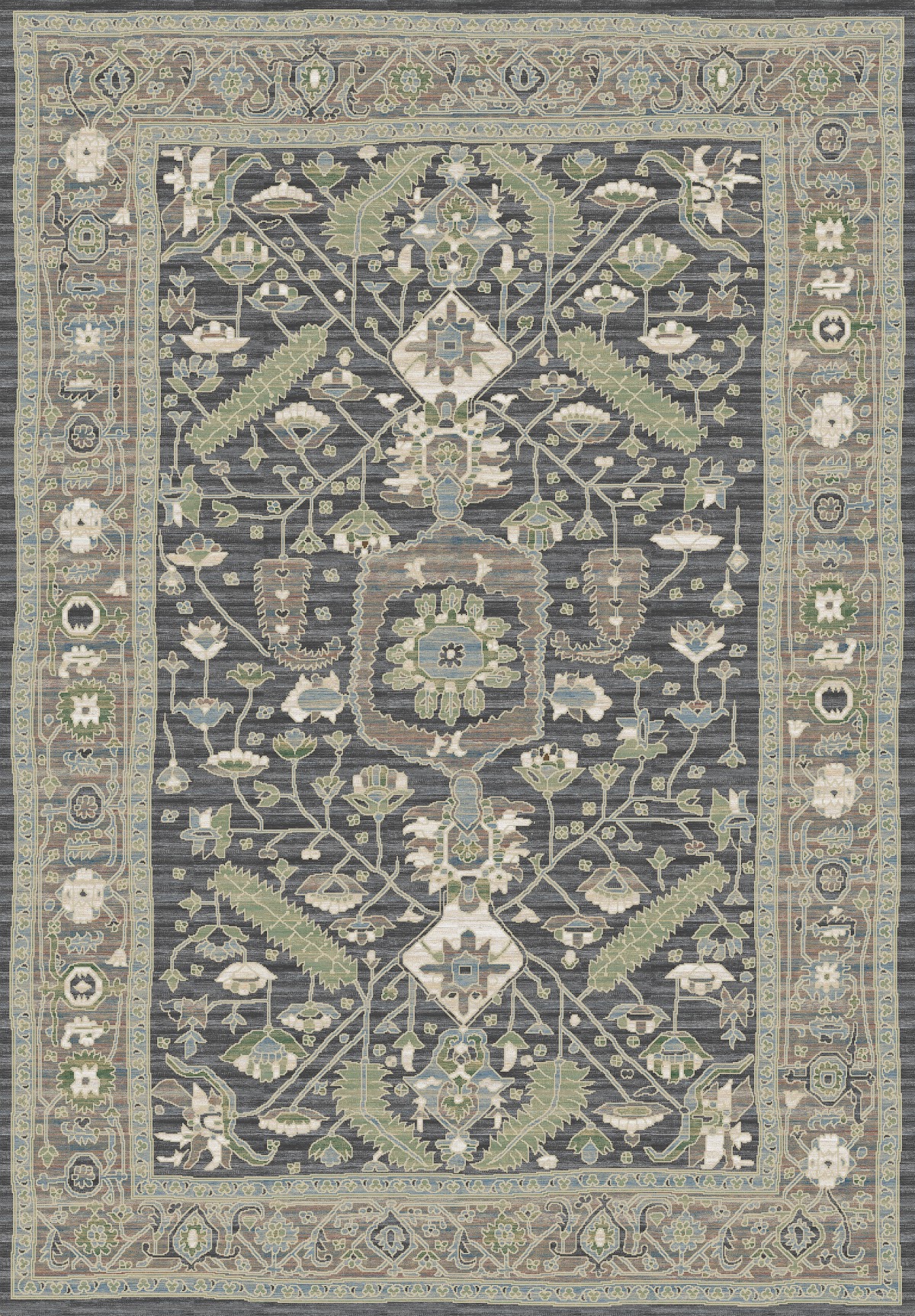 Kilim Collection C 0002 GRİ