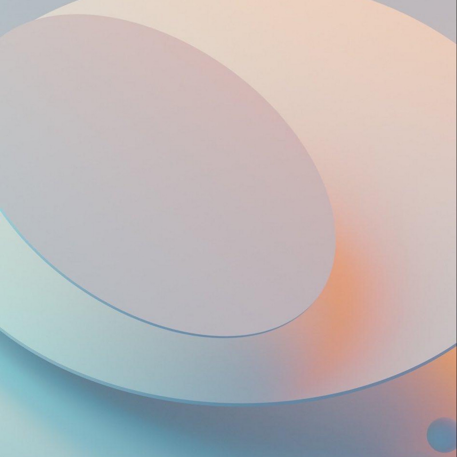 Download Abstract Blue Curved Layers iPhone