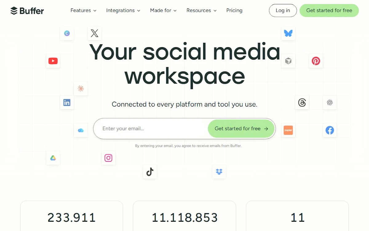 Captura de Social AI Assistant