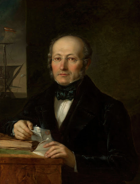 Portrait of the artists father Levy Lesser circa 1850