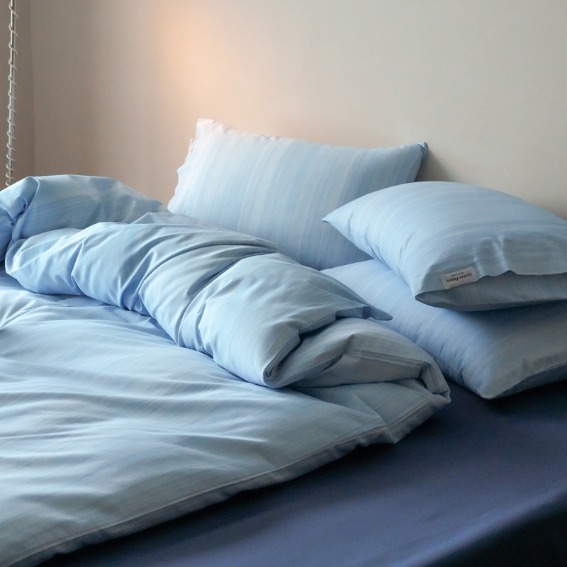 Cotton bedding set, 4-piece, gradient