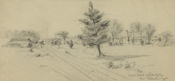 Cedar Level USMRR Nr Petersburg 1860 1865