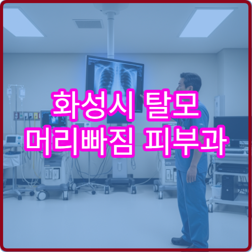 화성시 탈모 머리빠짐 피부과 약침 치료 병원