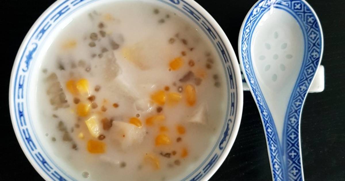 Chè Bắp Khoai Môn Bột Báng