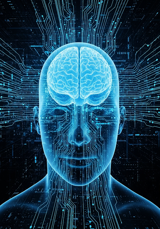 Glowing Brain Circuitry