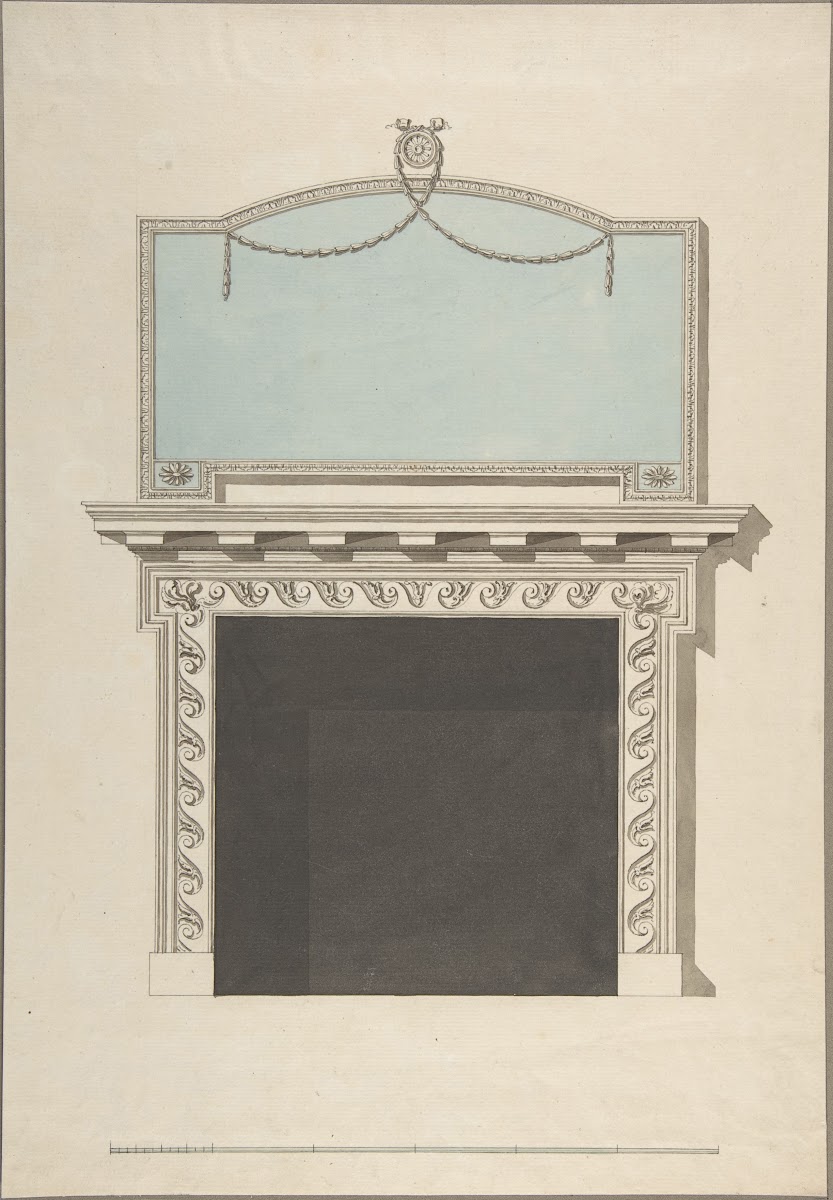 Design for a Chimneypiece late 18thearly 19th century