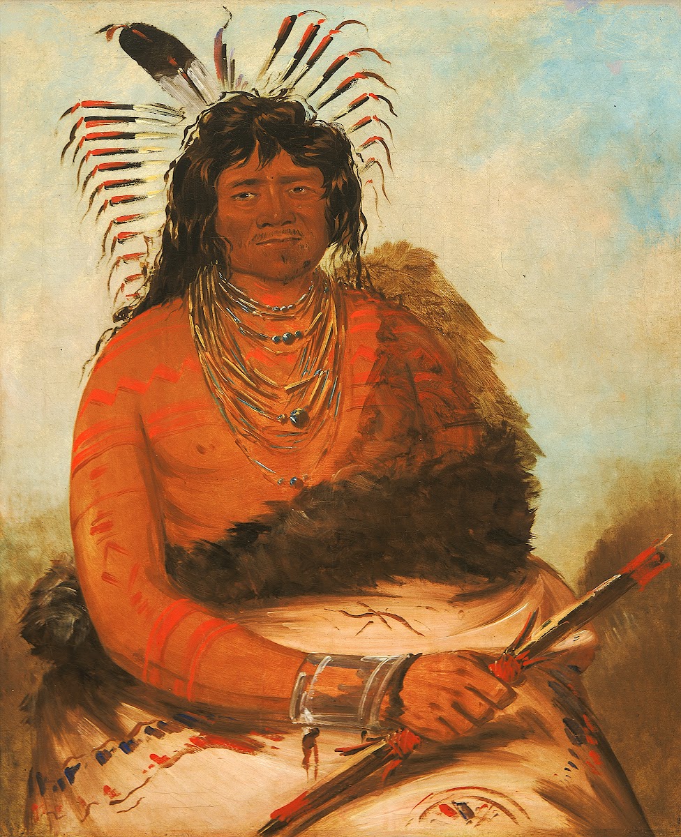 Háh Nee The Beaver a Warrior 1834