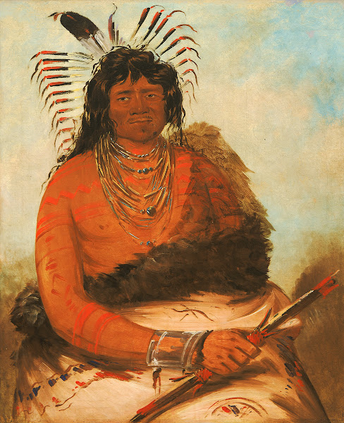 Háh Nee The Beaver a Warrior 1834