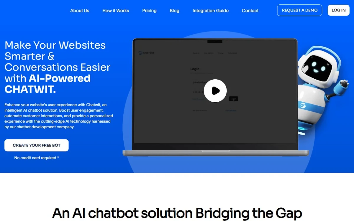 Captura de Chatwit  - AI Powered Chatbot