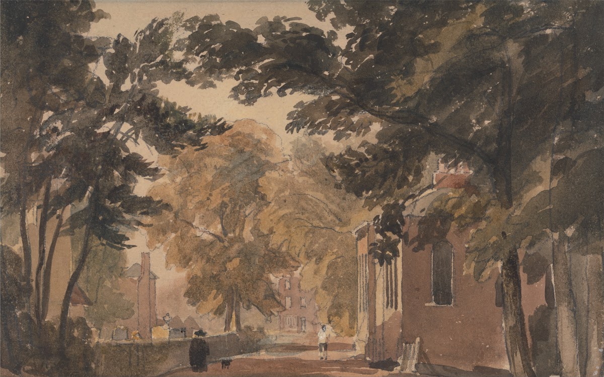 A Street in Harborne circa 1808
