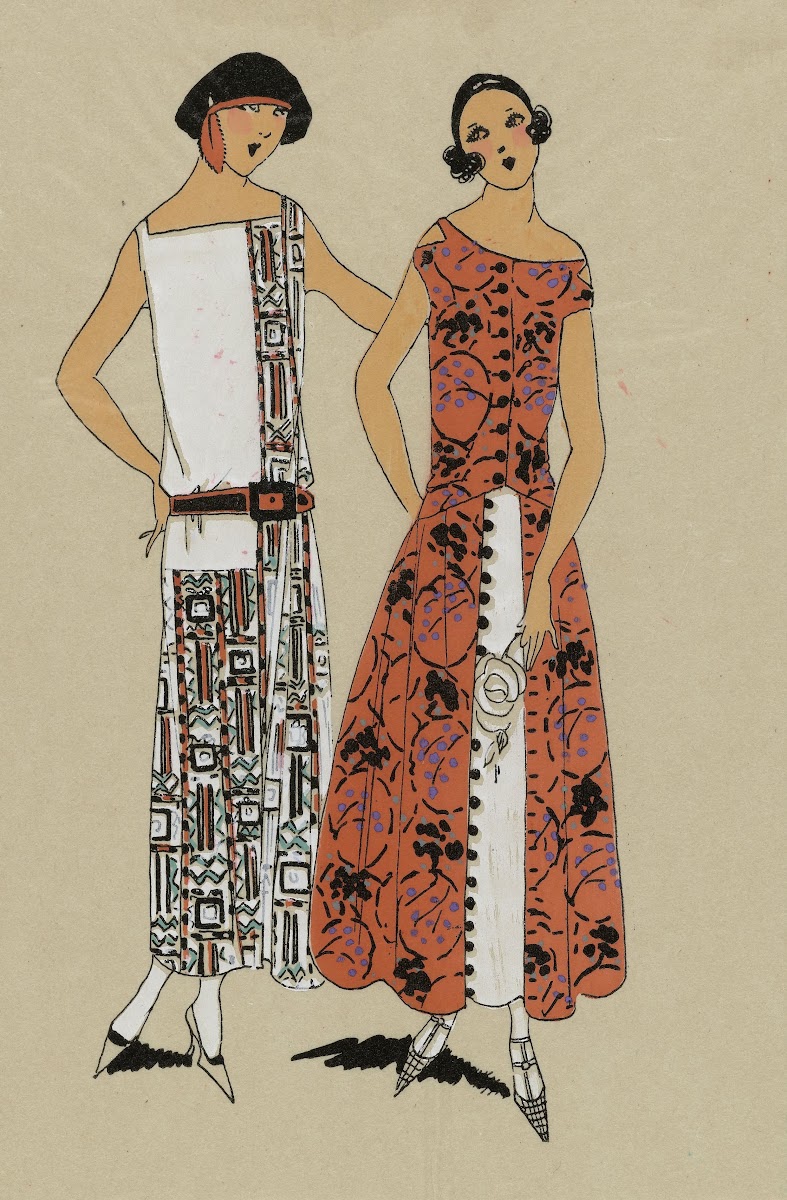 TANGO  1 Une jolie robe de voile 1923
