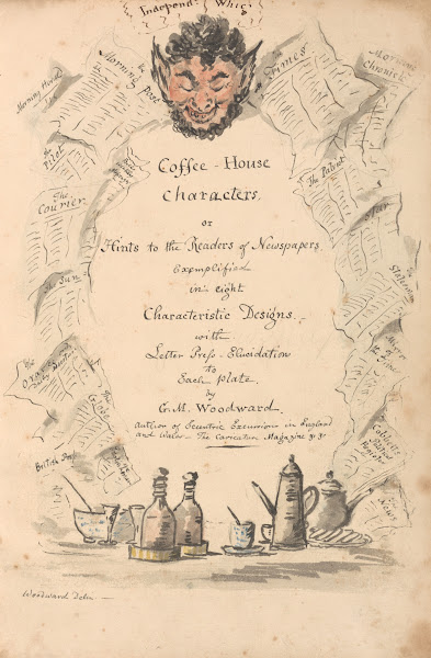 Coffee House Characters or Hints to the Readers of Newspapers Exemplified in Eig