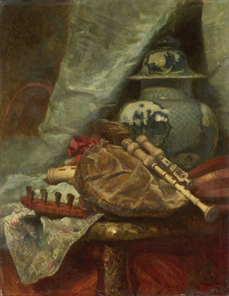 Still Life with Bagpipes 1850   1881