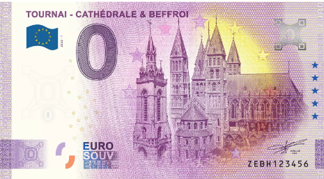 Billet 0€ TOURNAI - CATHEDRALE & BEFFROI