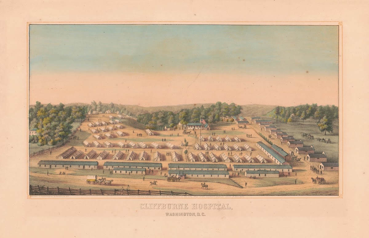 Cliffburne Hospital Washington DC 1862