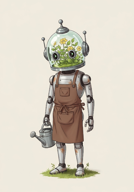 Gentle Gardener Robot