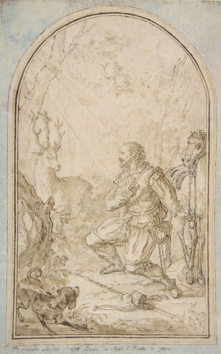 The Vision of St Hubert 17281800