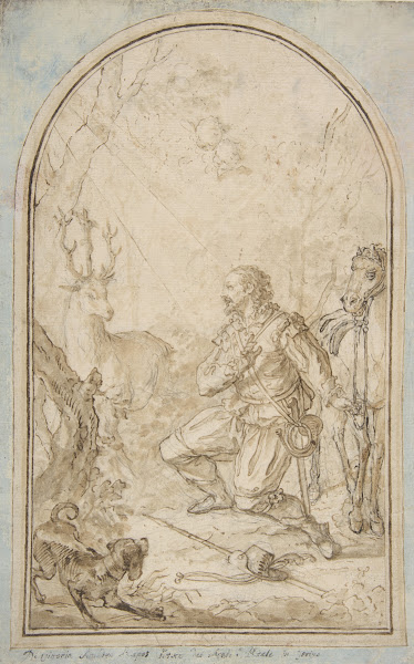 The Vision of St Hubert 17281800