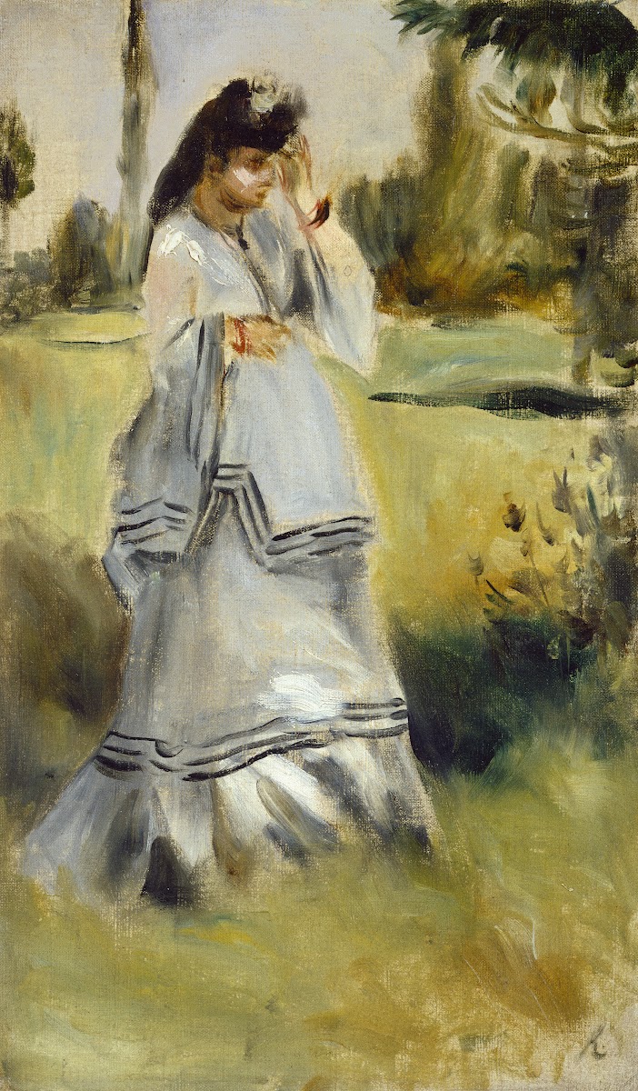Woman in a Park 1866