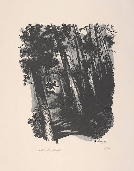 Smętek ilustracja do książki Na tropach Smętka Melchiora Wańkowicza 1936