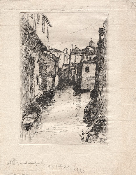 Canal In Venice 1880