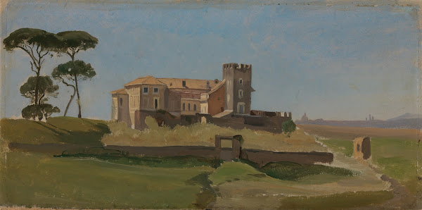 Motiv aus der römischen Campagna 1880
