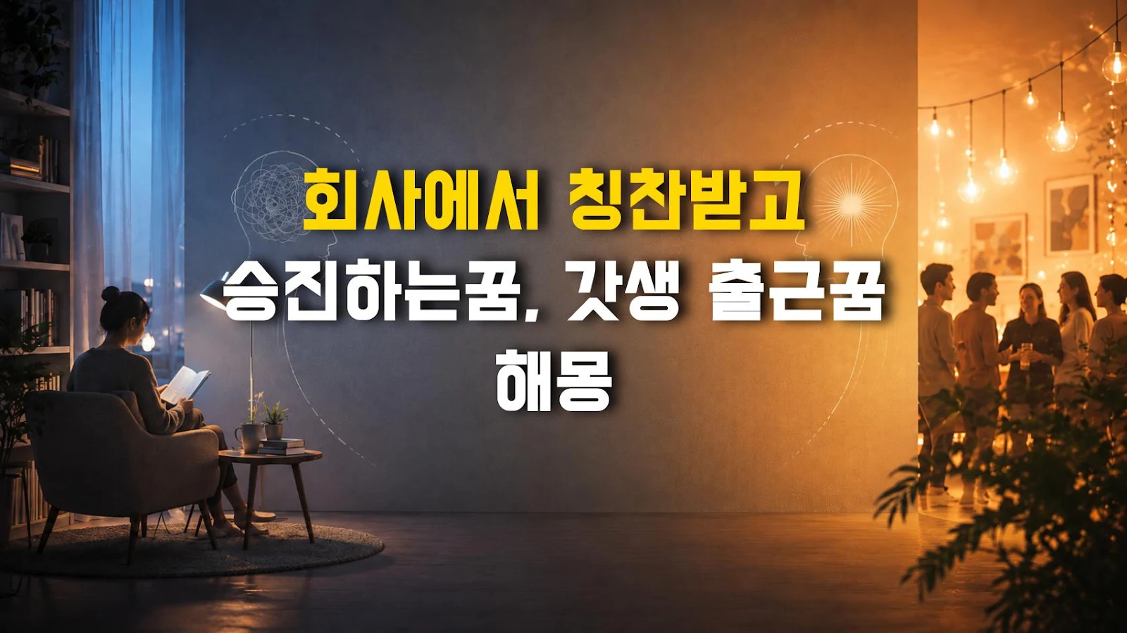 회사에서 칭찬받고 승진하는꿈, 갓생 출근꿈 해몽