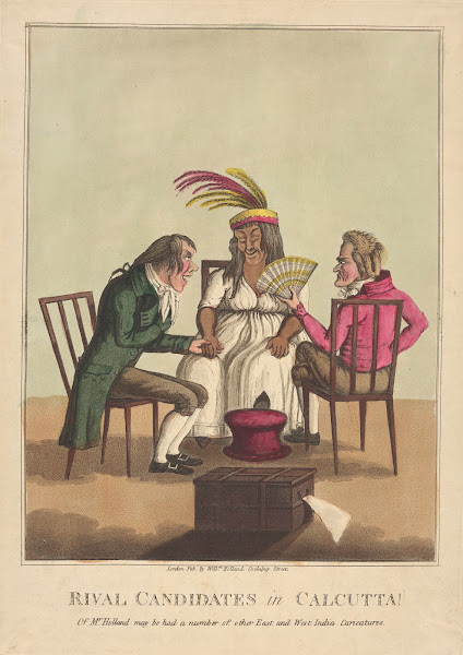 Rival candidates in Calcutta 19th century