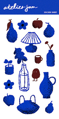 Sticker Sheet - Signature Blue