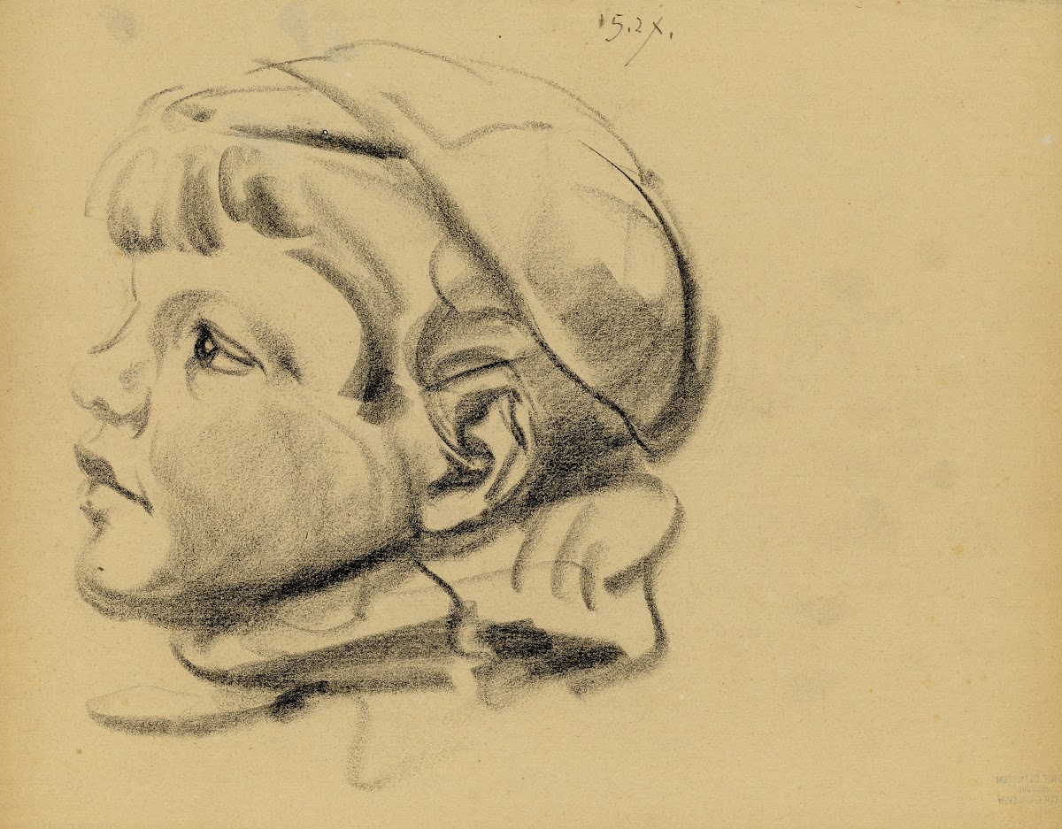 Profielportret kind 1910