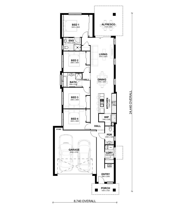 House and Land Investment Property in Ripley, QLD (4.06% Yield) | Aus Investment Properties - Floor Plan 1