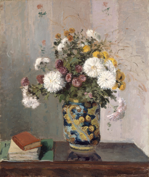 Chrysanthemums in a Chinese Vase 1873