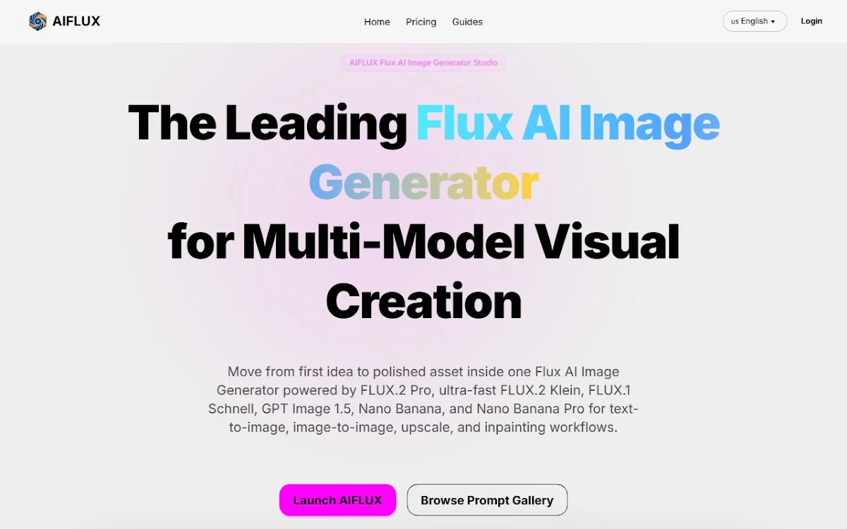 Captura de Free AI FLUX Generator