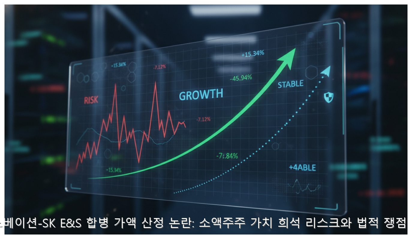 SK이노베이션-SK E&S 합병 가액 산정 논란: 소액주주 가치 희석 리스크와 법적 쟁점 총정리 핵심 안내 및 분석 인포그래픽 (8)