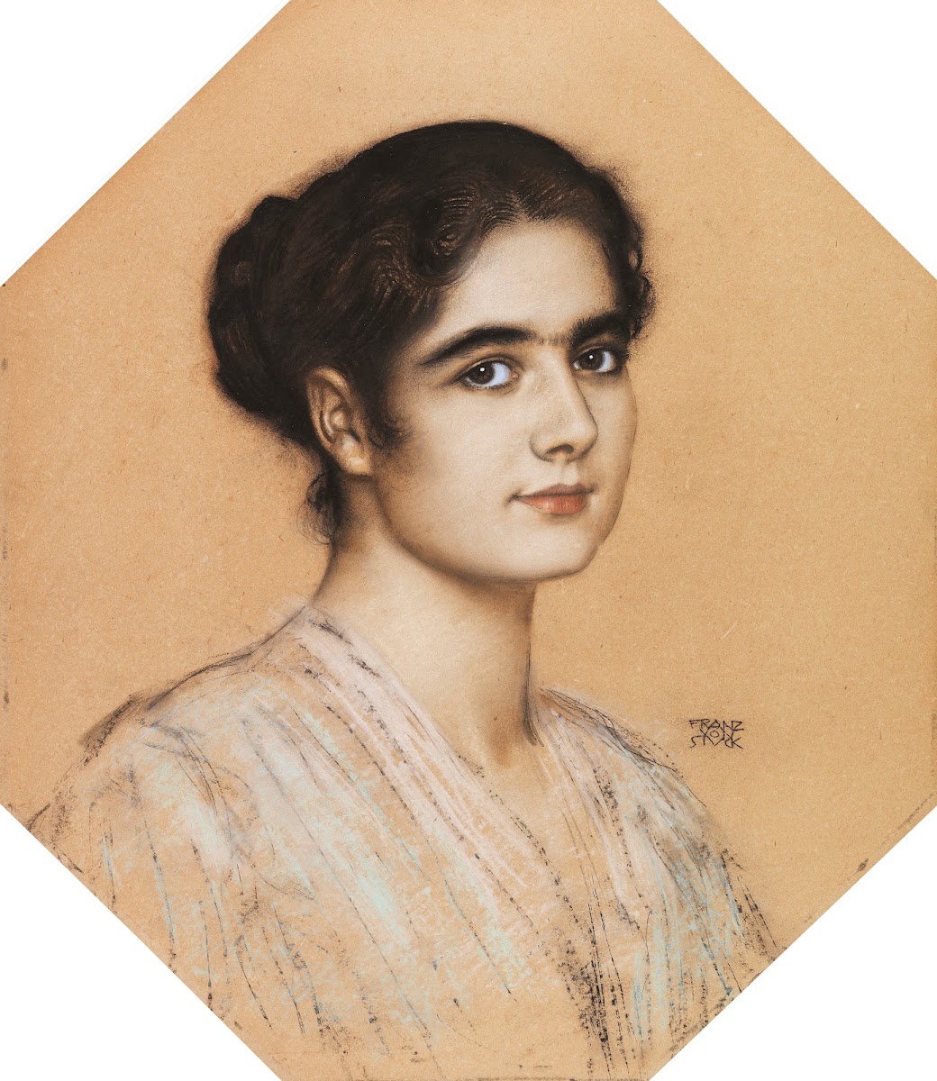 Bildnis der Tochter Mary 1912