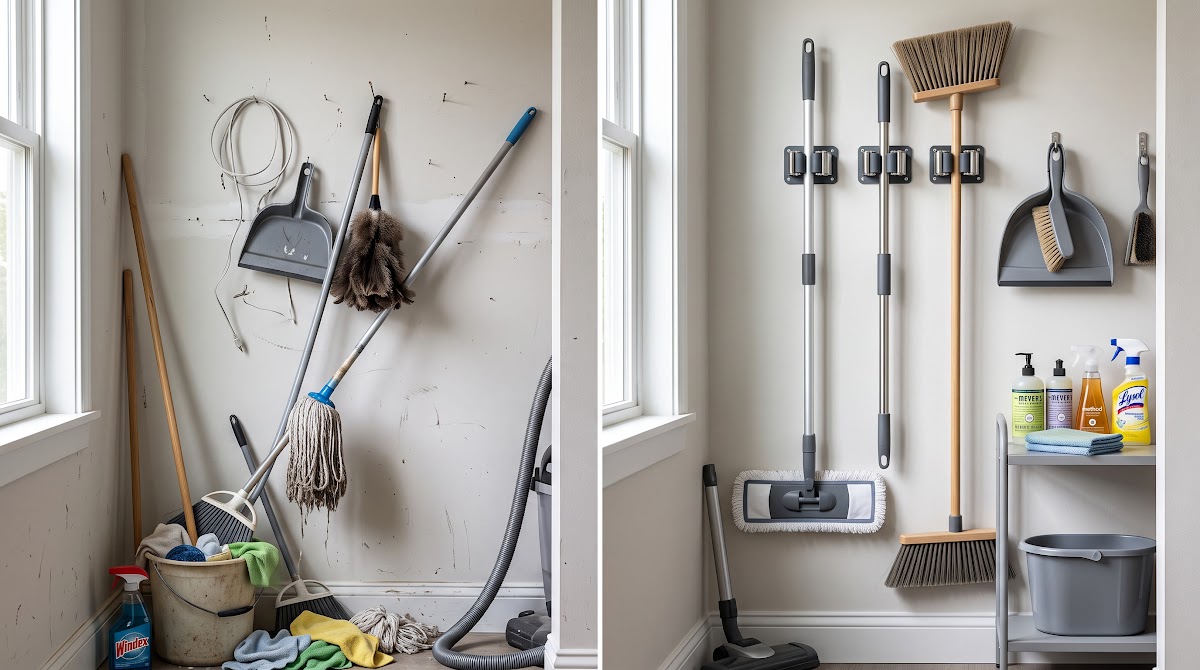 Best Mop and Broom Holders for Utility Closets (2026) - BEFORE-AFTER / FINAL VERDICT