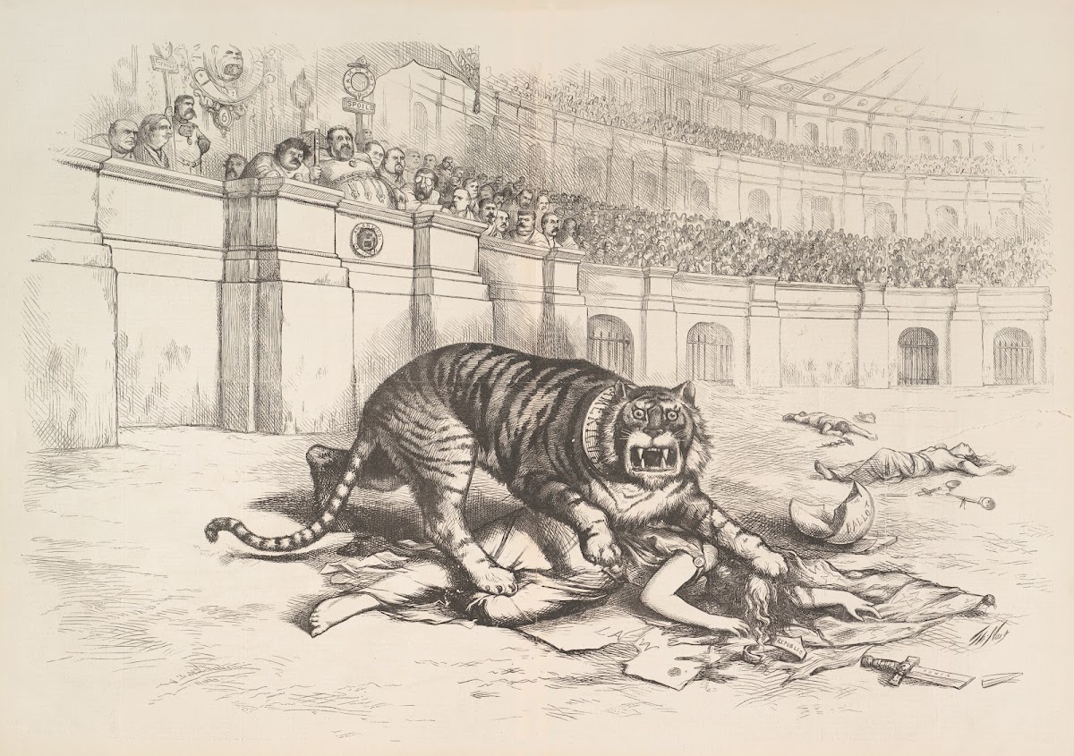 The Tammany tiger loose  What are you going to do about it 1871